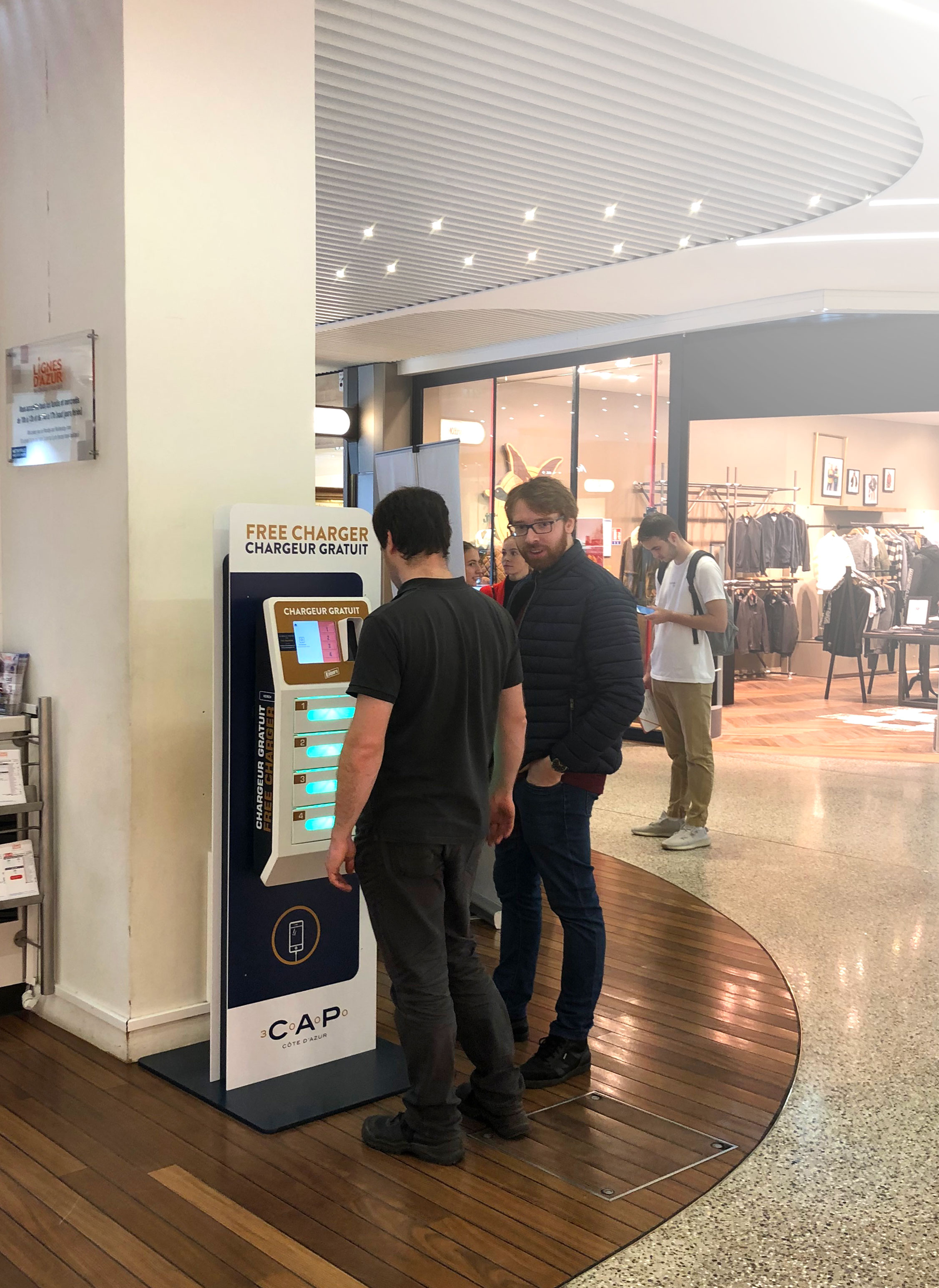 Terminal de carga segura para teléfonos Cap 3000 Terminal de carga segura para teléfonos Cap 3000