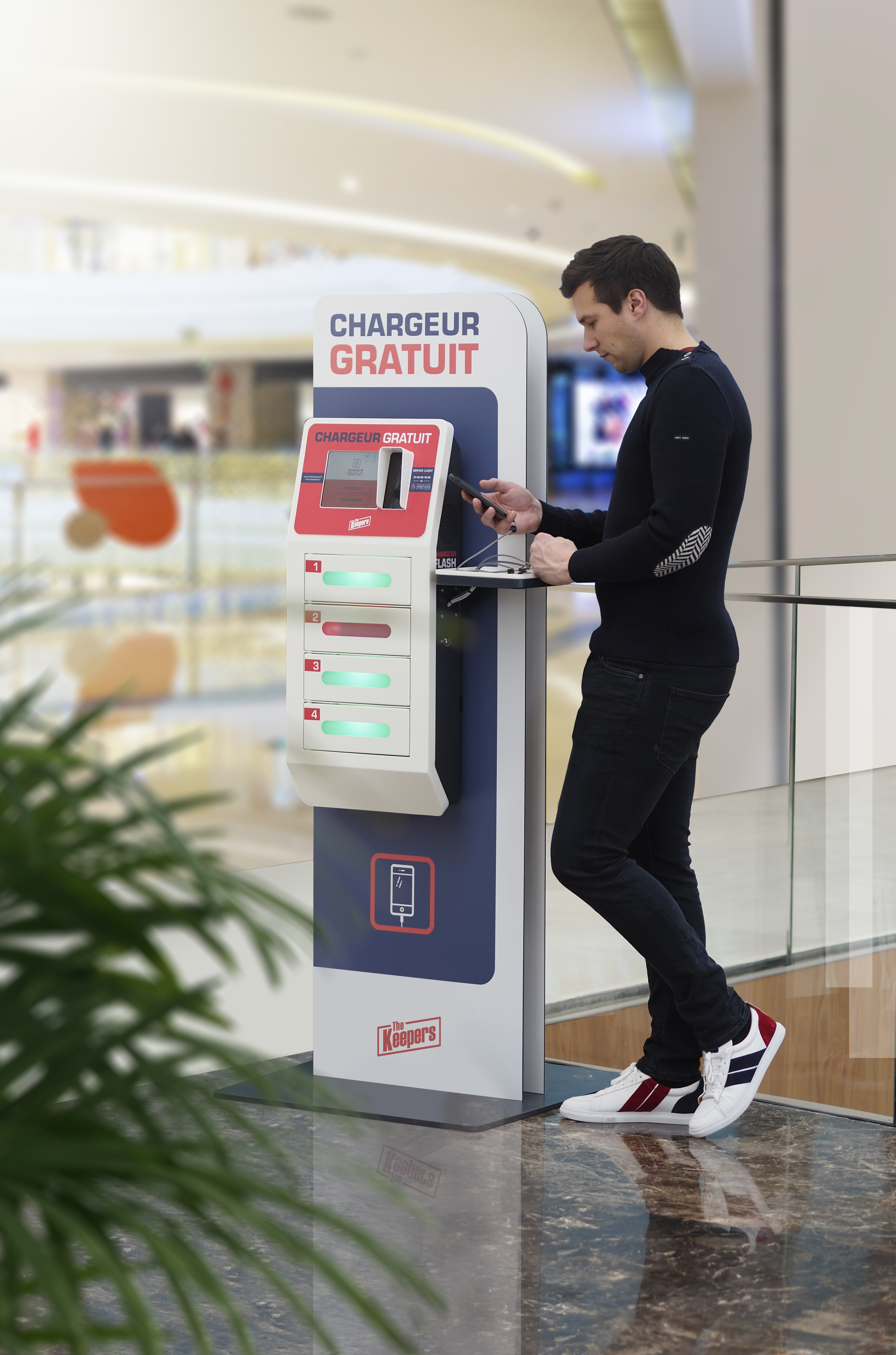 Secure and autonomous phone charging locker terminals for schools Secure and autonomous phone charging locker terminals for schools